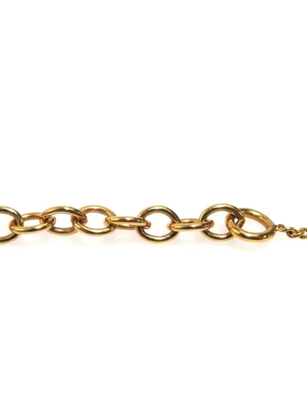 Auth Saint Laurent Ysl Logo Bracelet #293929S21B